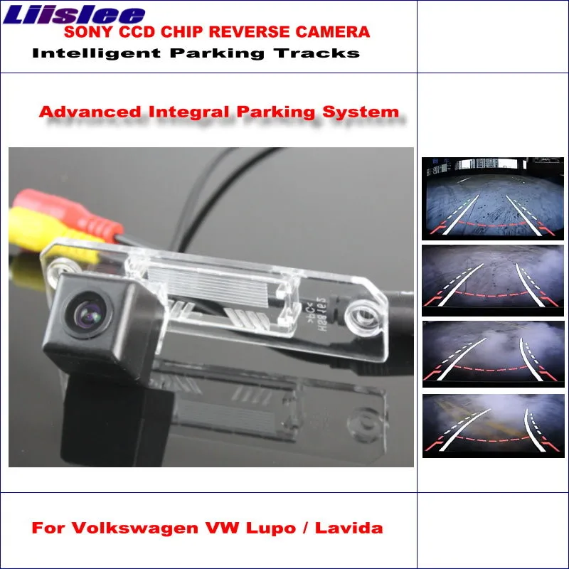 

Liislee Автомобильная резервная камера заднего вида для VW Lupo / Lavida / HD 860 пикселей 580 ТВ линий интеллектуальные парковочные дорожки
