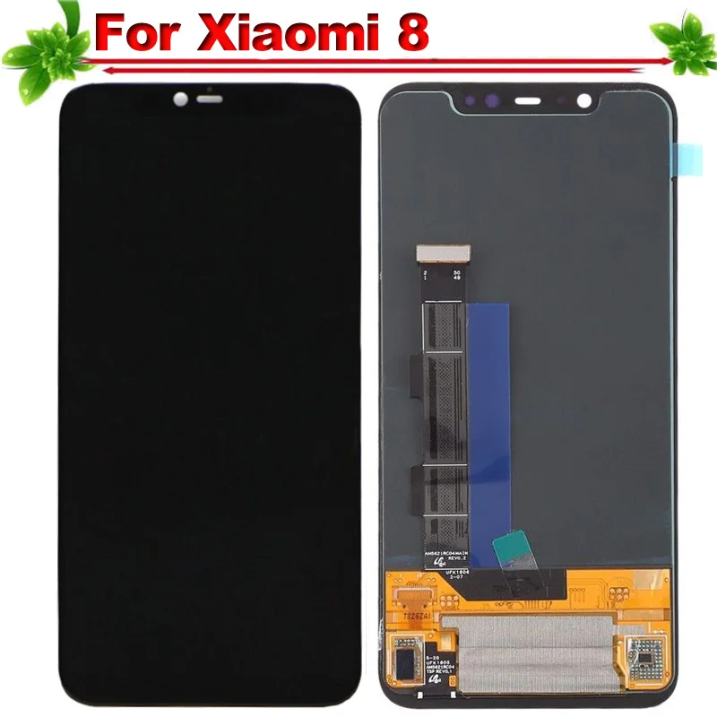 6.21&quot A Quality for Xiaomi 8 LCD Display+Touch Screen Digitizer Assembly Mi Replacement Parts | Мобильные телефоны и