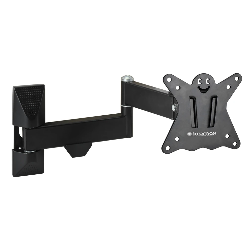 ТВ Кронштейн Kromax CASPER 104 black (Настенный наклонно поворотный сталь диагональ экрана