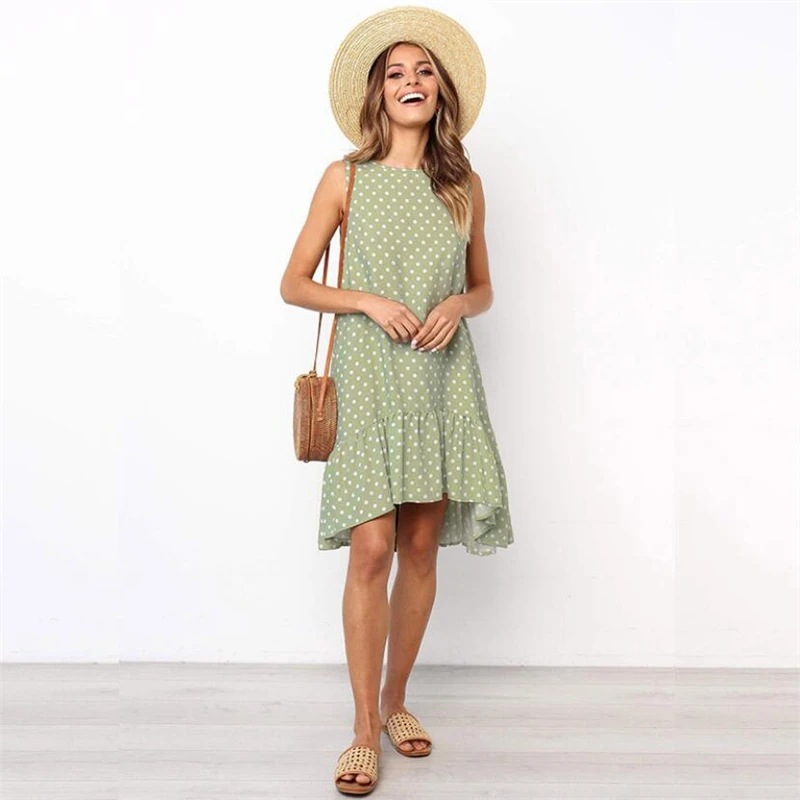 WPCZQVZA летнее Модное Новое дизайнерское женское платье повседневные свободные