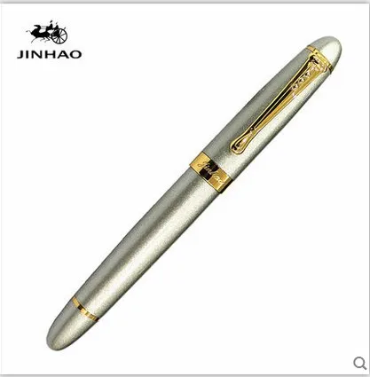 d JINHAO X450 передовые перьевая ручка, покрытие из 18 к GP чернильная ручка NIB 23 цвета можно выбрать упаковку с черной ручкой мешочек Горячая распродажа - Цвет: d