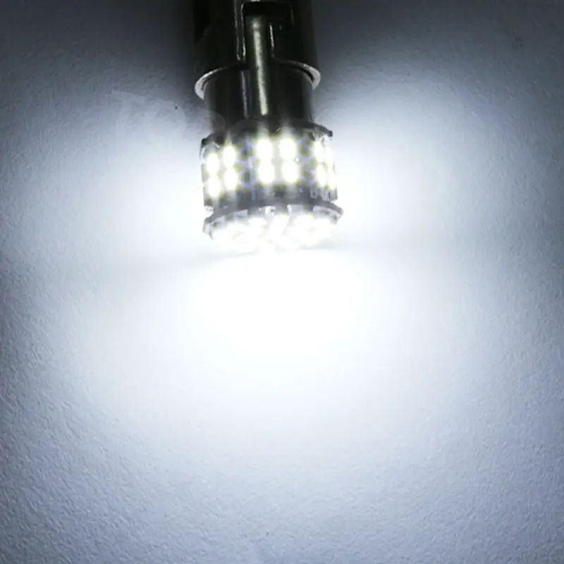 Новинка 10X 1157 1156 bay15d лампочка 50smd 1206 led COB светильник P21/5 Вт стоп-сигнал фонарь