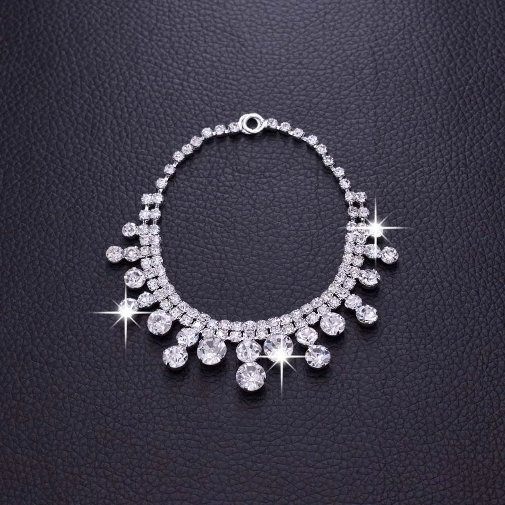 5 шт. DIY украшения стены разы свадебное платье ожерелье с аппликацией лента