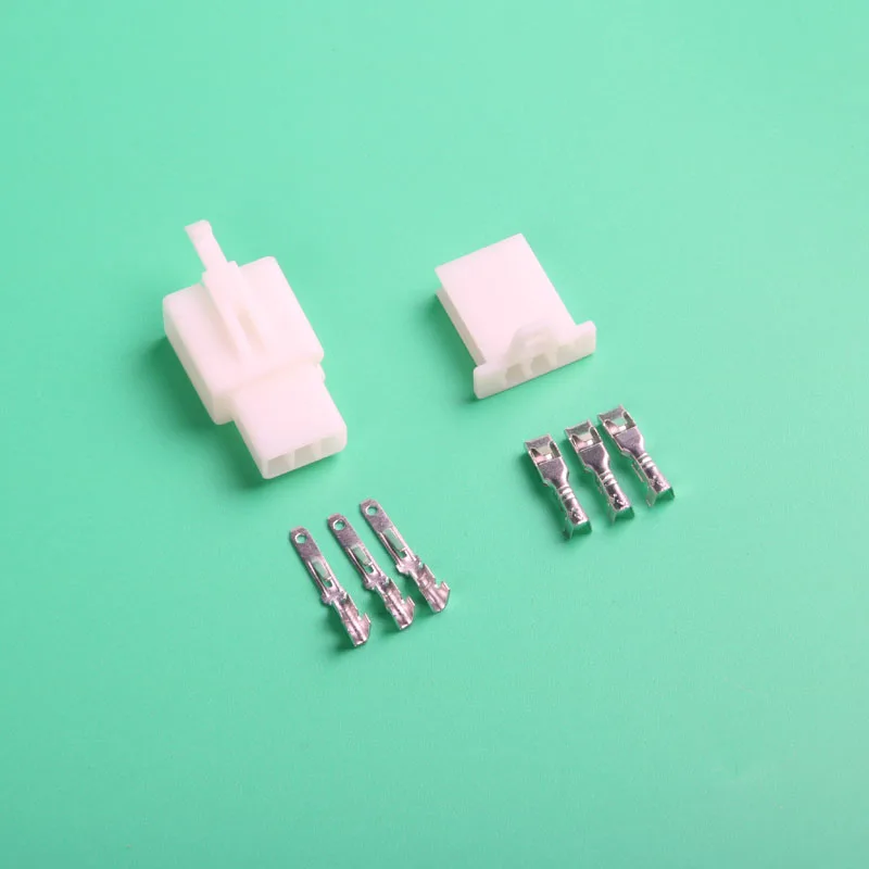 Электрический велосипед/автомобиль/RC/RV 2 8 мм 3 коннектор для проводов с клеммами