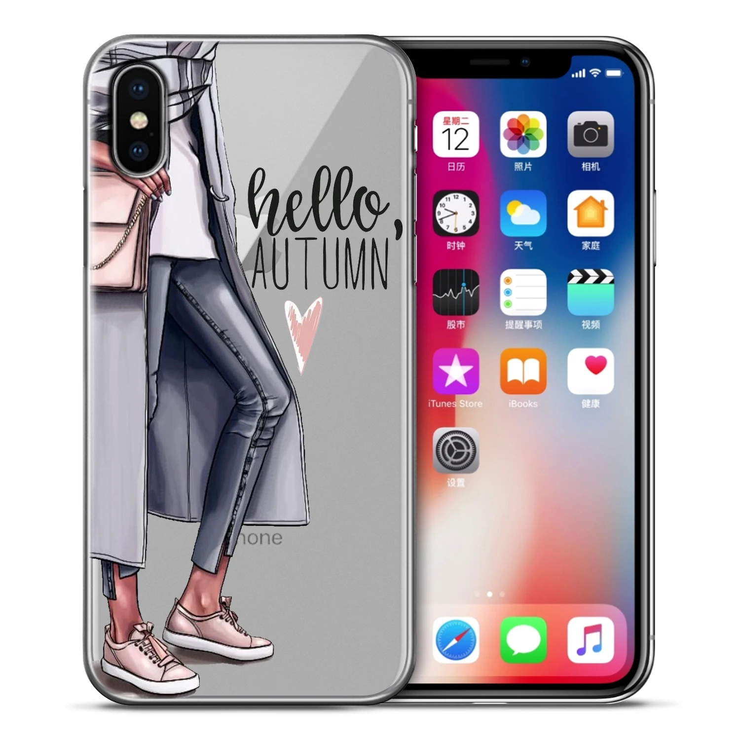 15 Мода для девочек супер мама ребенок папа чехол для телефона для iPhone XS Max XR X 7 6s 8 Plus 5S SE семья мама девочка чехол etui Coque - Цвет: 15