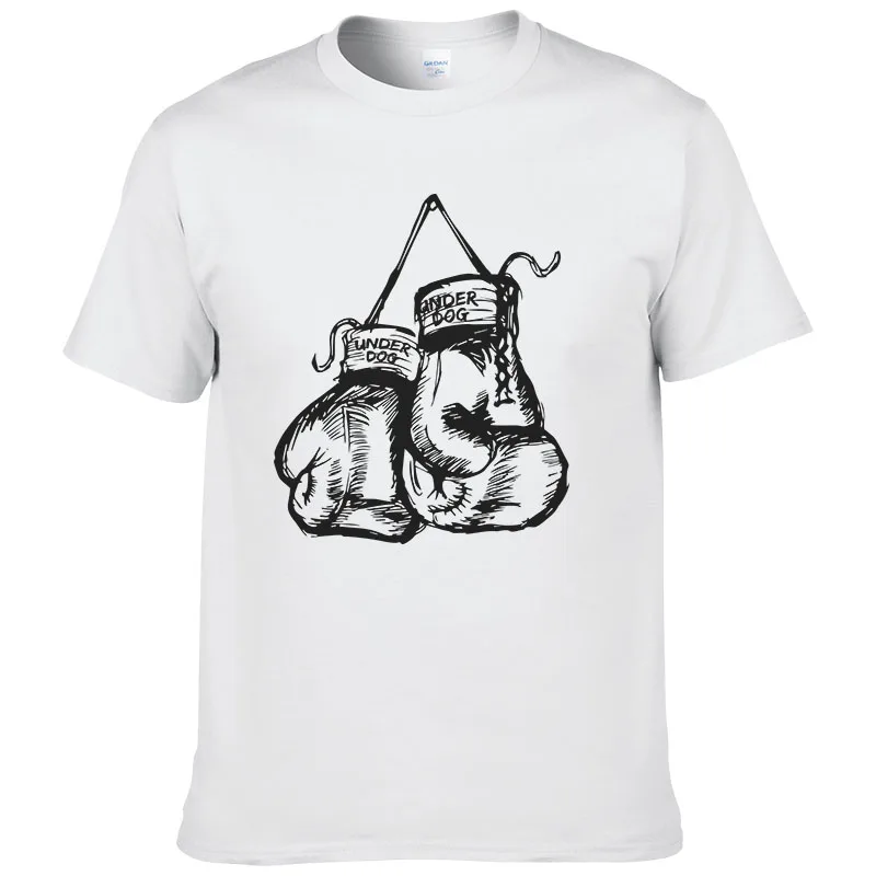 Мужская хлопковая футболка с коротким рукавом круглым вырезом и принтом|printed t shirt