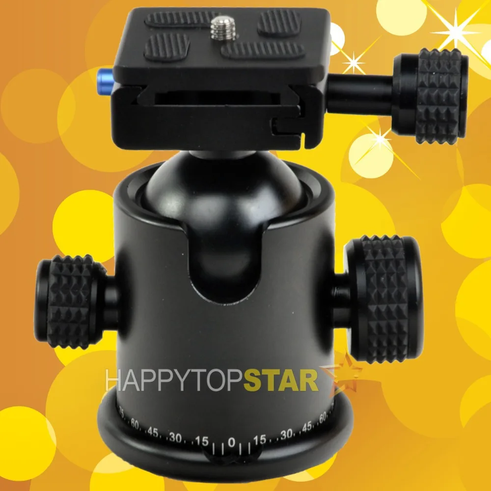 Flash Bracket Camera Holder Tripod Monopod Ball Head Ballhead KS-1 & Quick Release Plate for Canon Nikon Pentax DSLR 1/4" Screw |