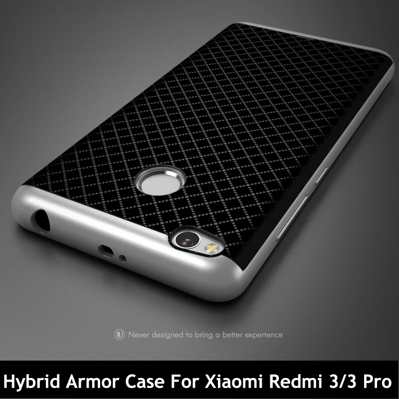 Гибридные армированные чехлы для Xiaomi Redmi 3S силиконовый чехол Xiomi 3 Pro мягкая задняя