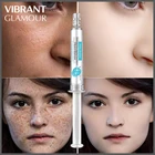 Яркая Гламурная сывороточная Гиалуроновая кислота для лица против старения морщины жидкость для лица Сужающий поры Увлажняющий подтягивающий