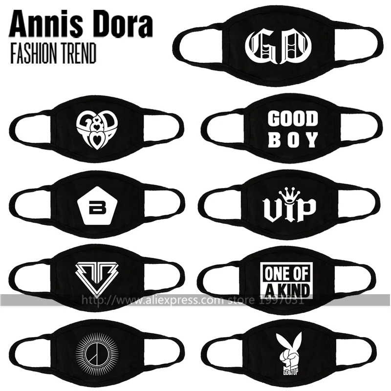 Маска для рта KPOP BIGBANG GOODBOY VIP ONEOFAKIND с логотипом лица детей взрослых|mask mask|mask mouthmask kpop