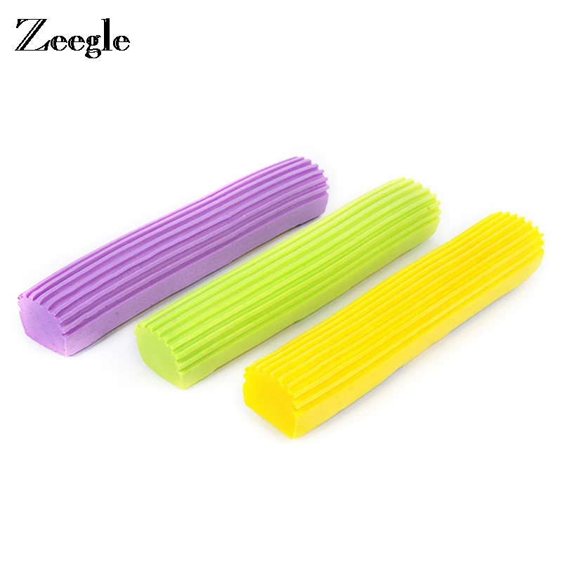 

Zeegle 1pcs Replacement Sponge Mop Head Water Absorption Folding Type Magic Mop Heads Refill for Home Floor Cleaning Tool