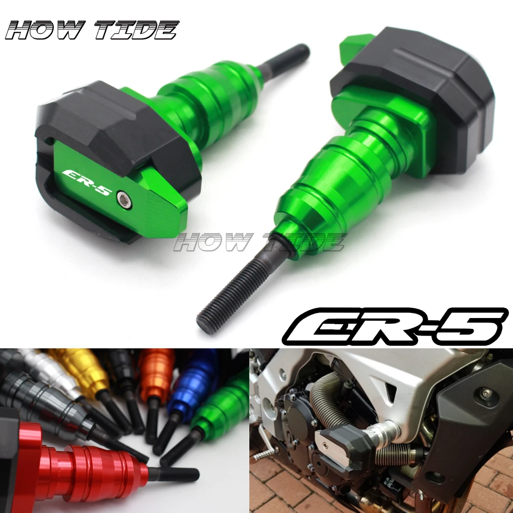 Для Kawasaki ER 5 ER5 Twister 1997 2008 защита от падения Рамка слайдер обтекатель Краш pad