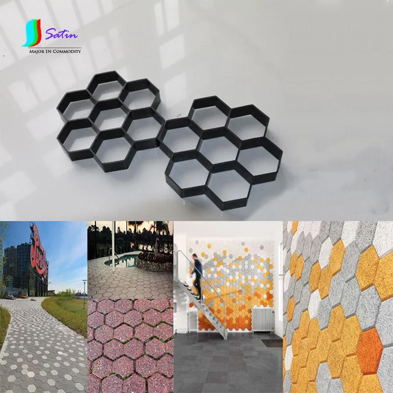 Форма Шестигранная для мощения кирпича форма самостоятельного изготовления