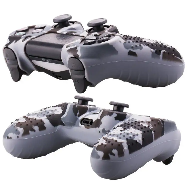 EastVita Камуфляжный Противоскользящий силиконовый чехол для sony playstation 4 Dualshock 4 PS4 DS4 Pro тонкий контроллер