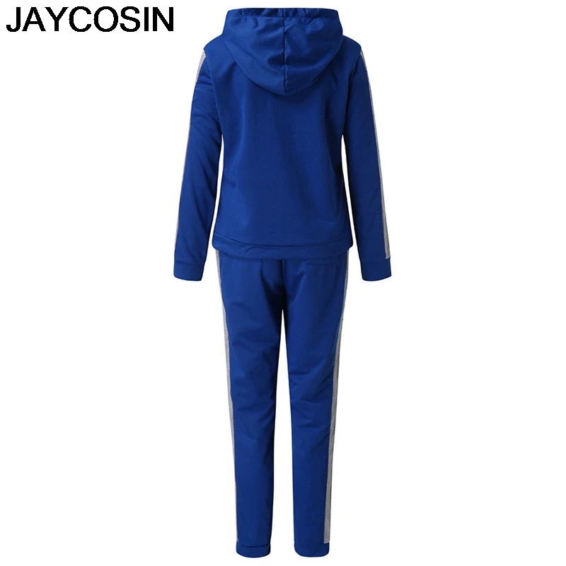 JAYCOSIN спортивный костюм для женщин модные женские повседневные спортивные топы с