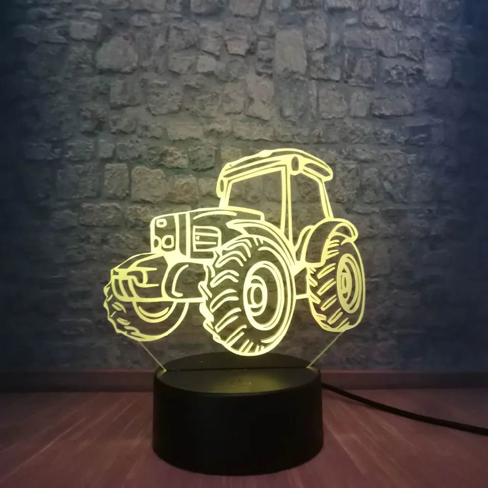 Горячая Распродажа пляж багги автомобиль 3D светодиодный светильник 7 цветов