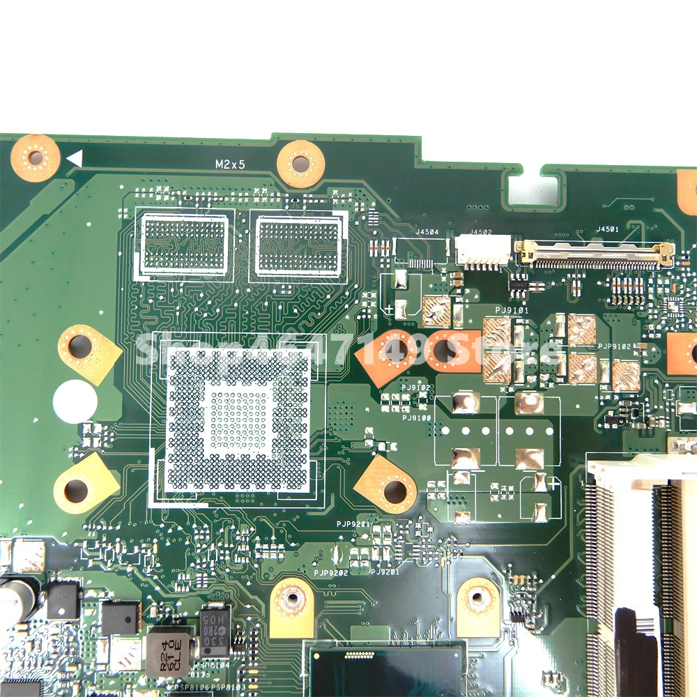 Материнская плата X756UA REV2.0 I3 6100 CPU ASUS X756U X756UJ X756UB X756UV материнская для ноутбука USB3.0