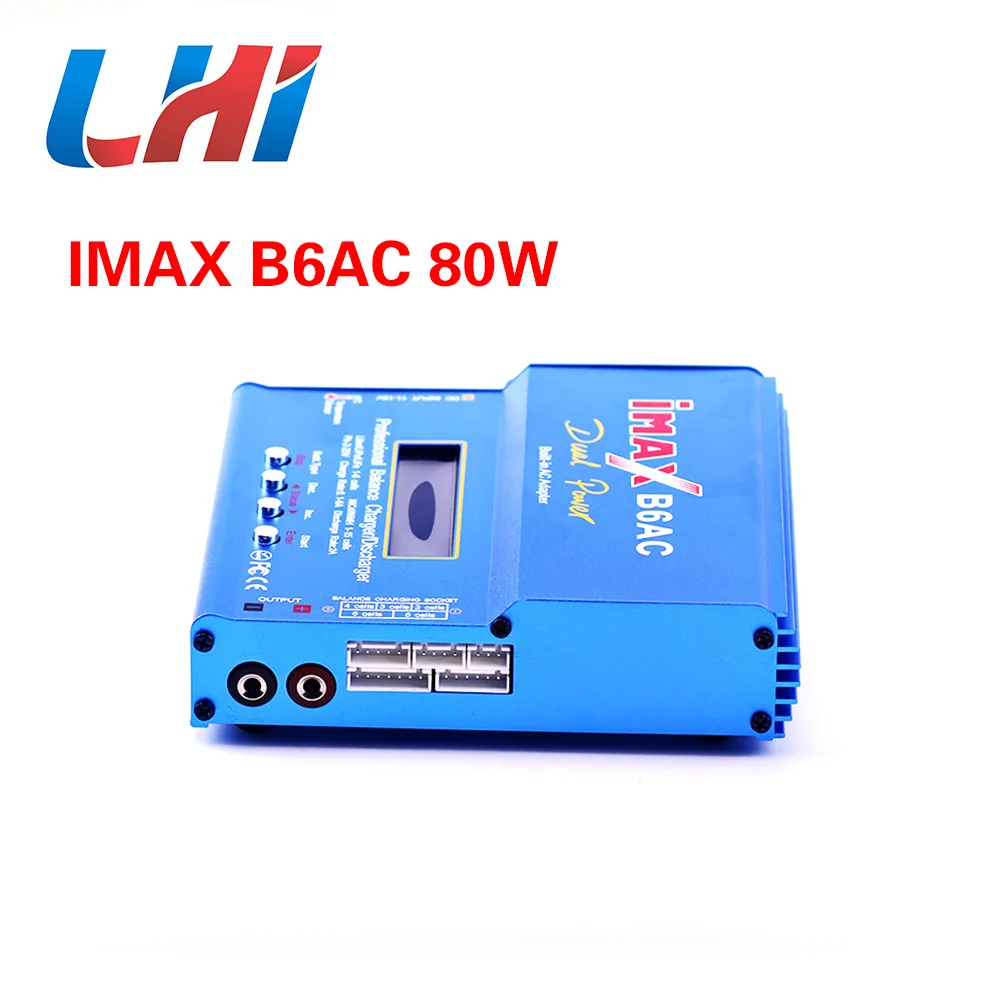 IMAX B6AC 80 Вт Lipo NiMh Ni CdRC li ion зарядное устройство для цифровой зарядки