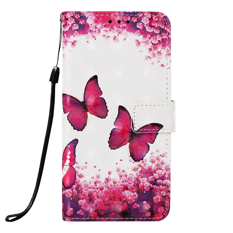 Rose Butterfly Чехол с откидной крышкой для iPhone Xr чехол из искусственной кожи+ Чехол-бумажник чехол для huawei P9 Lite Mini Y6 PRO Honor 7A Pro DUA-L22 Y6 - Цвет: Rose Butterfly