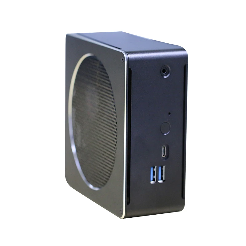 Новейший мини-компьютер DDR4 с вентилятором, шесть ядер i7 8750H, 9 Мб кэш, мини-компьютер с поддержкой Mini DP HDMI до 32 Гб ОЗУ, ПК с Windows 10 Pakect