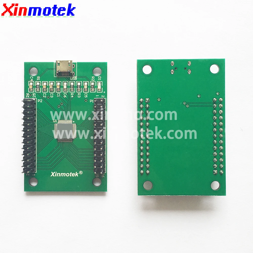 Xinmotek XM 11 светодиодный 2 игроков контроллер с проводами/USB к аркадная игра