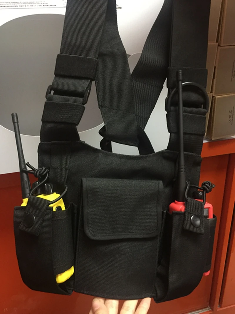 Nylon walkie talkie bag waist | Мобильные телефоны и аксессуары