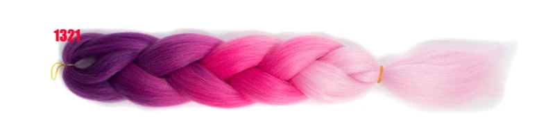 THEFOUND канекалон Премиум ультра волосы для плетения наращивания Длинные Синтетические афро твист - Цвет: 1321