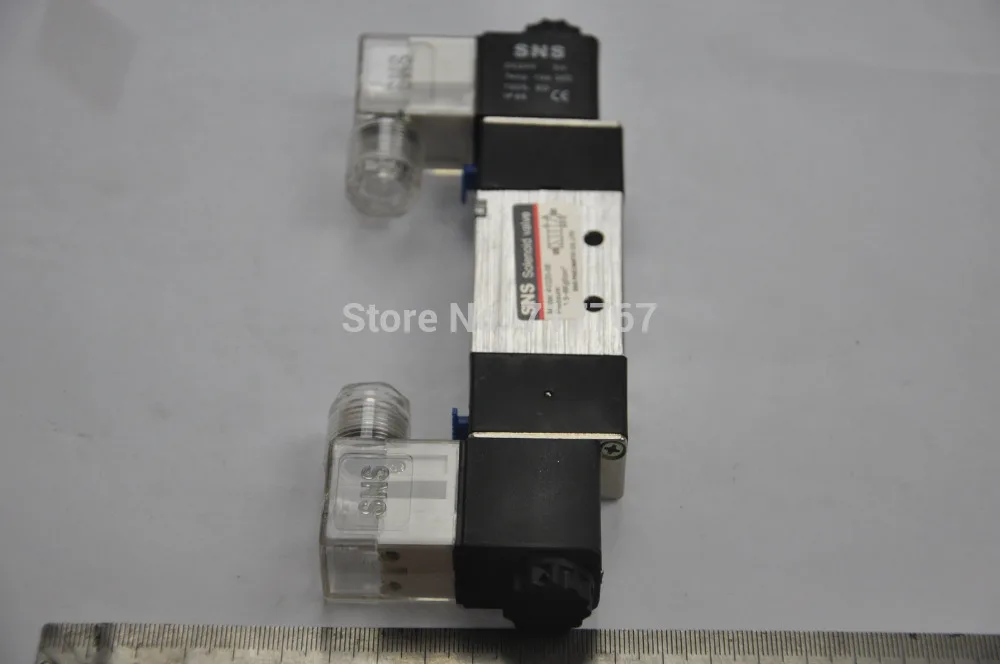 Соленоидный клапан 4V220 08 DC24V AC220V DC110V 380 V воздушный SNS пневматические детали RC1/4