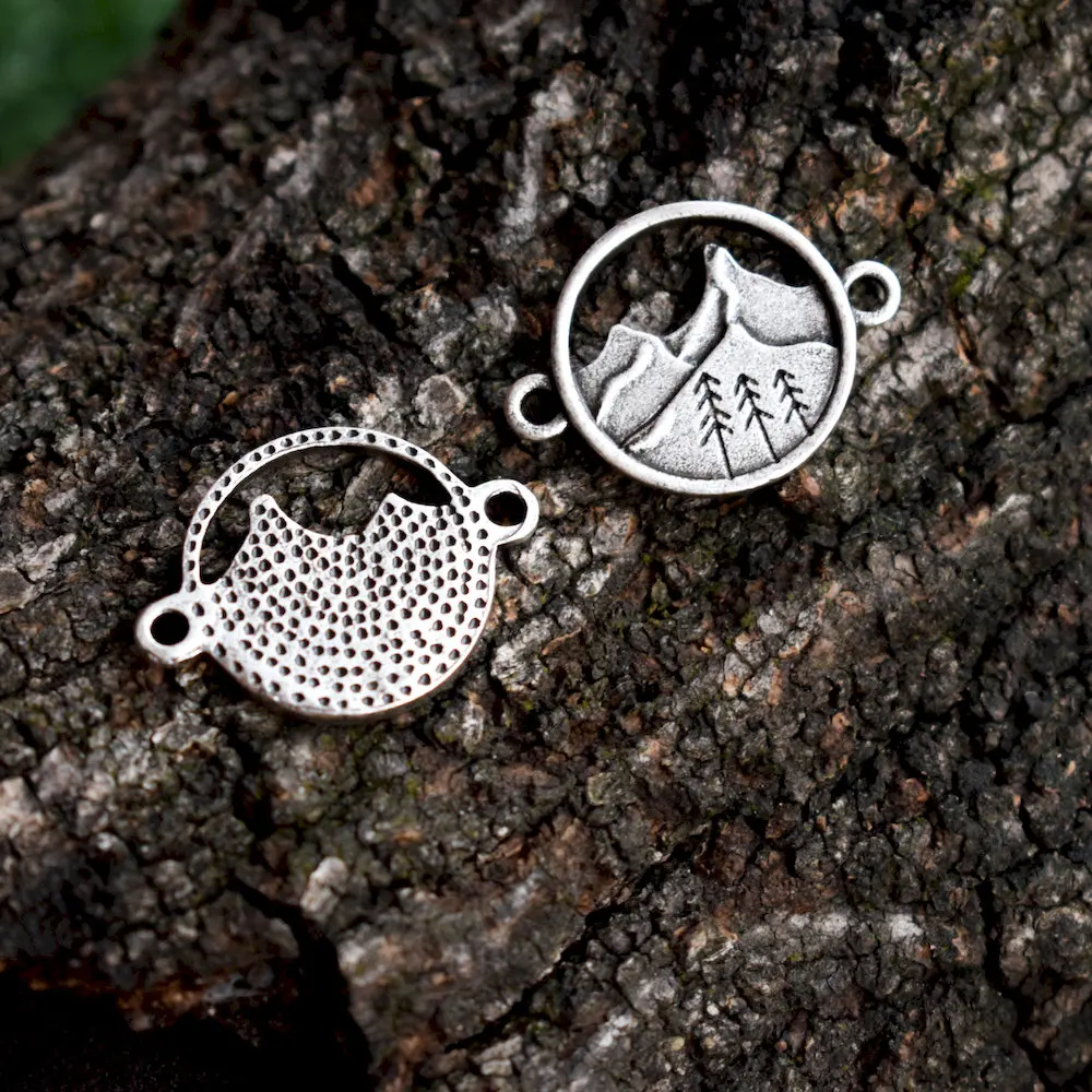 12 шт. подвеска в виде сосновой древесины для горного туризма кемпинга ювелирные