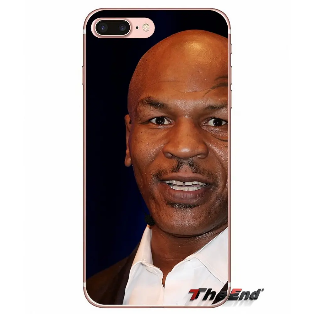 Бокс king удар Майка Тайсона для Apple IPhone X 4 4S 5 5S SE 5C 6 6s 7 8 плюс Plus прозрачный чехол из