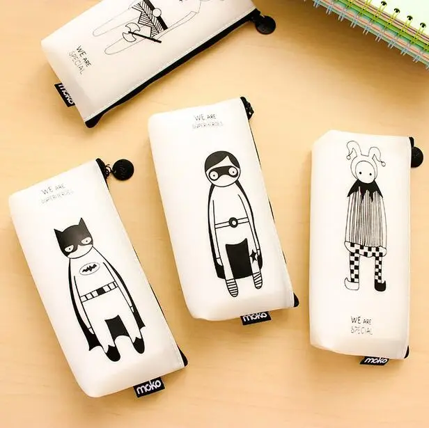 

New Arrival Cute Coco Kingdom Silicone Waterproof Pencil Bag Stationery Storage Organizer Case School Supply Student Prize