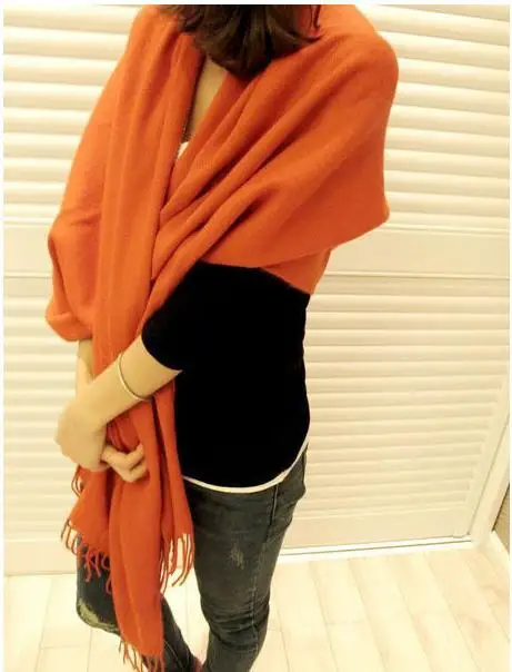 2016 Корейская версия Зимний новый кашемировый шерстяной шарф шаль женские зимние