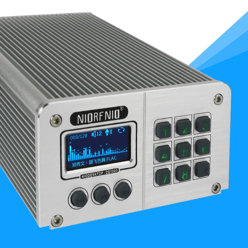 

Free Shipping NIORFNIO 2018 New Product CD-1000 Wireless Background Music Equipment with Lossless Music Format Sound Quality