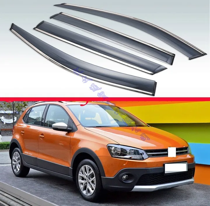 4 шт. защитный козырек для Volkswagen POLO 2011 2018|Навесы и укрытия| |