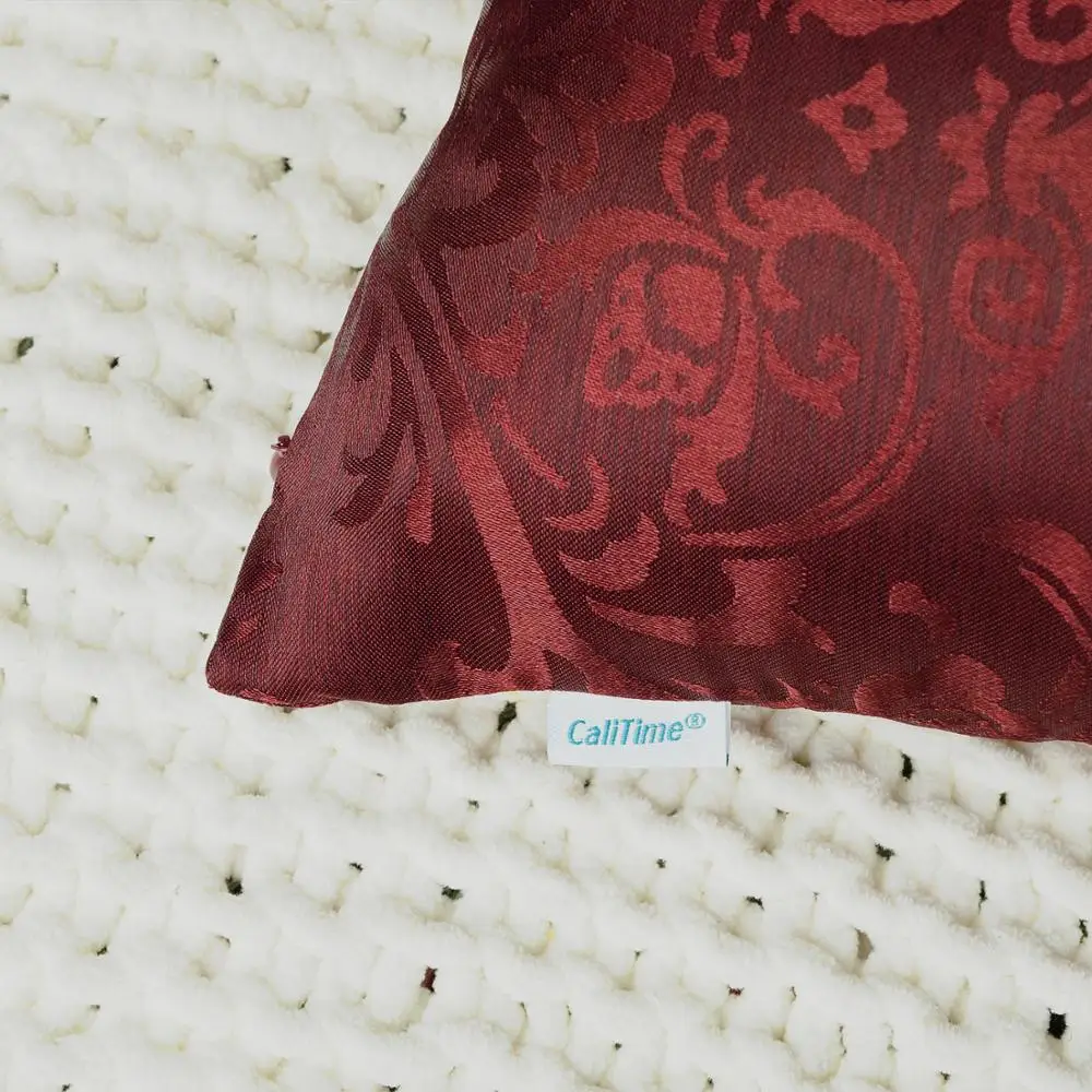 Упаковка из 2 наволочек CaliTime для Диванный домашний декор винтажный дамасский