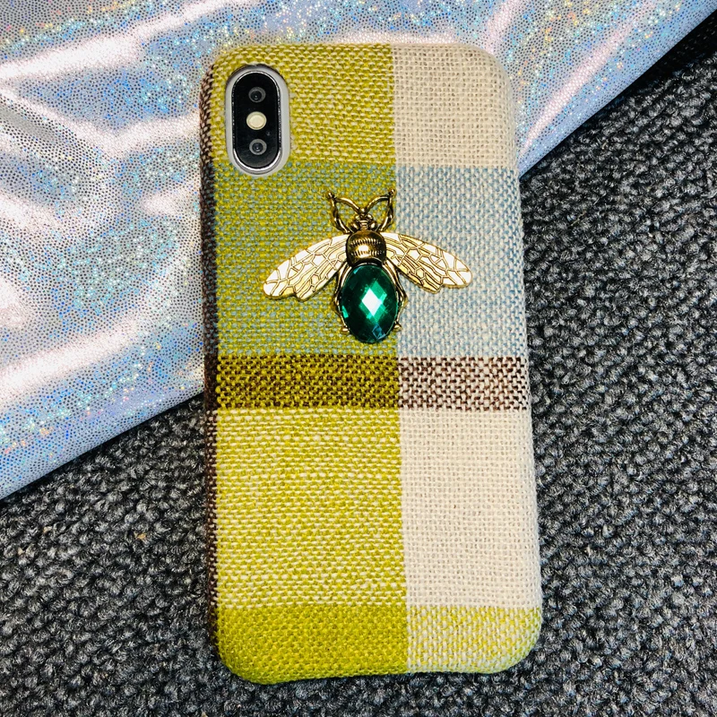 Kerzzil роскошный сетчатый чехол для iPhone X XR XS MAX 8 7 6 мягкая задняя крышка из