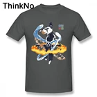 Футболка Geek Avatar Aang And Korra для мужчин, одежда из 100% хлопка с круглым вырезом