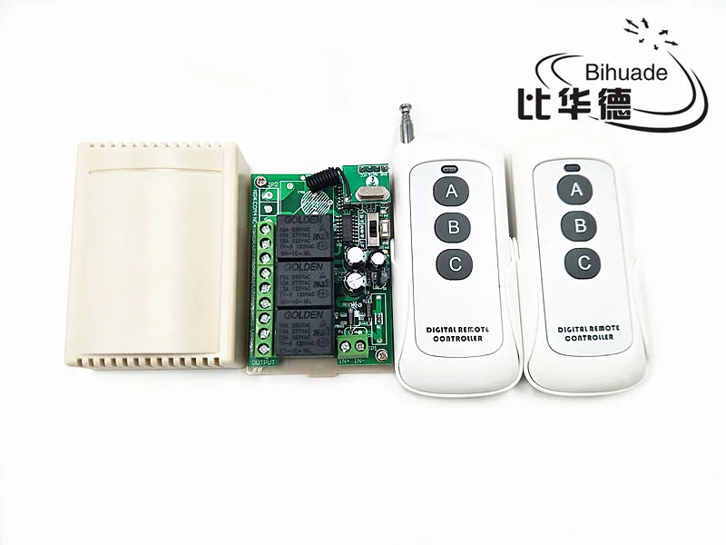 315 МГц Универсальный Беспроводной дистанционного Управление выключатель AC/DC 12V 10A