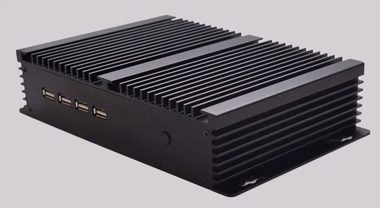 Продвижение промышленный компьютер Intel Core i7 3537u Мини ПК Windows 10 ТВ приставка HDMI VGA Dual