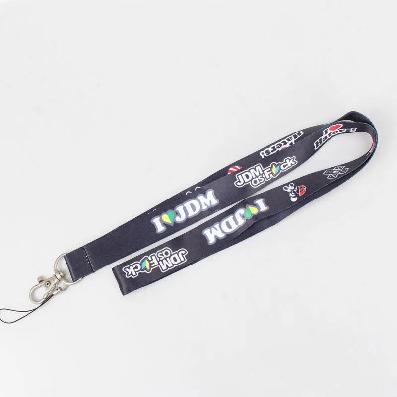 4 Для Honda omp power Painting ремешок для мобильного телефона JDM Racing lanyard Key/Phone w/iLL Fresh As Fck Domo Shocker и т. Д. Брелок - Название цвета: 4