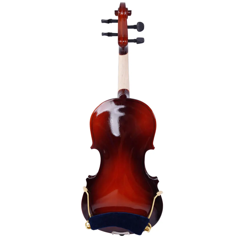 Glarry 1/8 Acoustic Solid Wood Violin with Storage Case Bow Rosin Strings Shoulder Rest Tuner Natural Violin Kit - US Stock