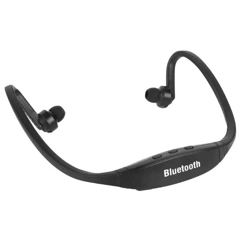 Черный S3 Спорт Bluetooth беспроводная гарнитура стерео наушники Handfree Mic - Цвет: Черный