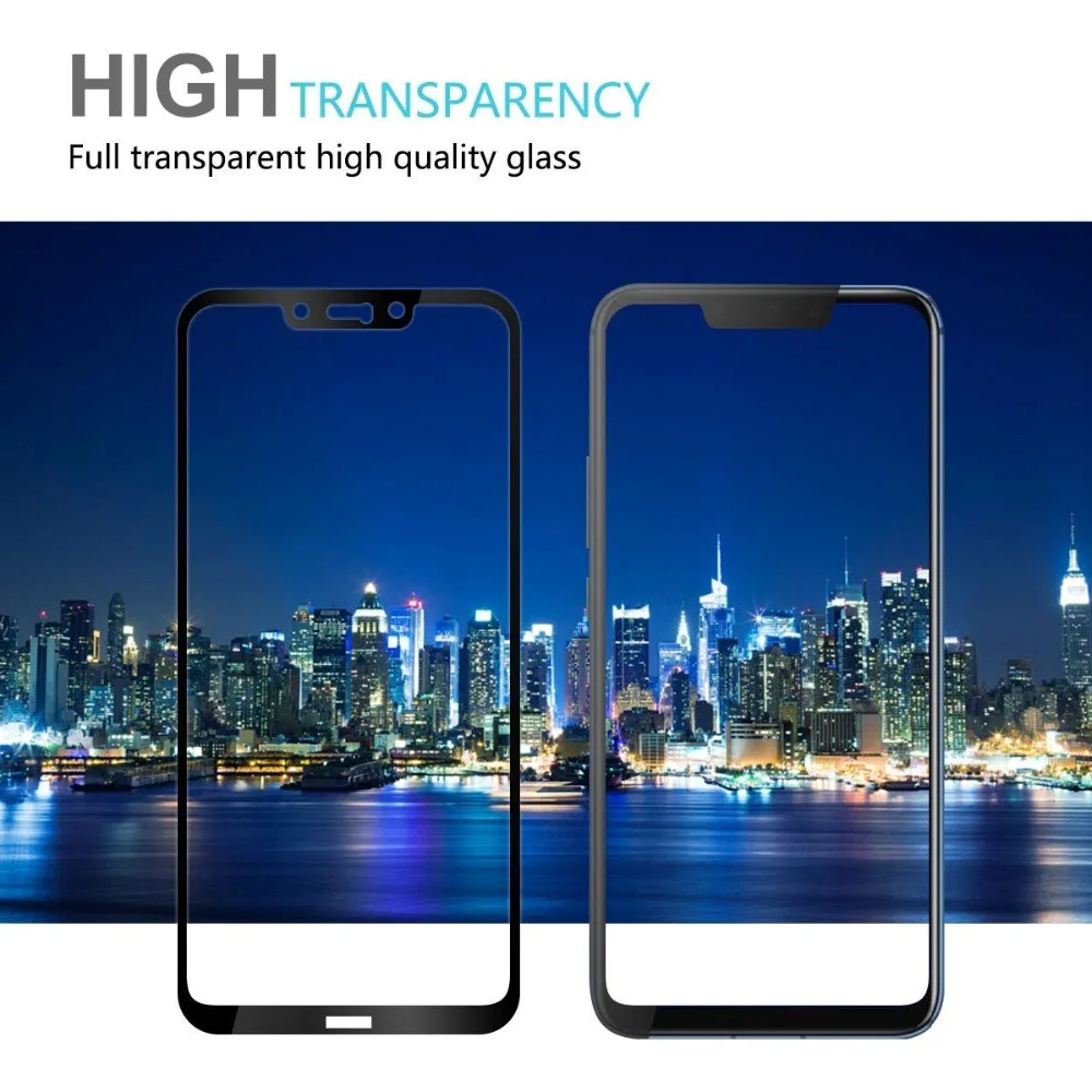 19D изогнутое полное покрытие закаленное стекло для Huawei Nova 3 3i 3E 4 4E защита экрана Y7