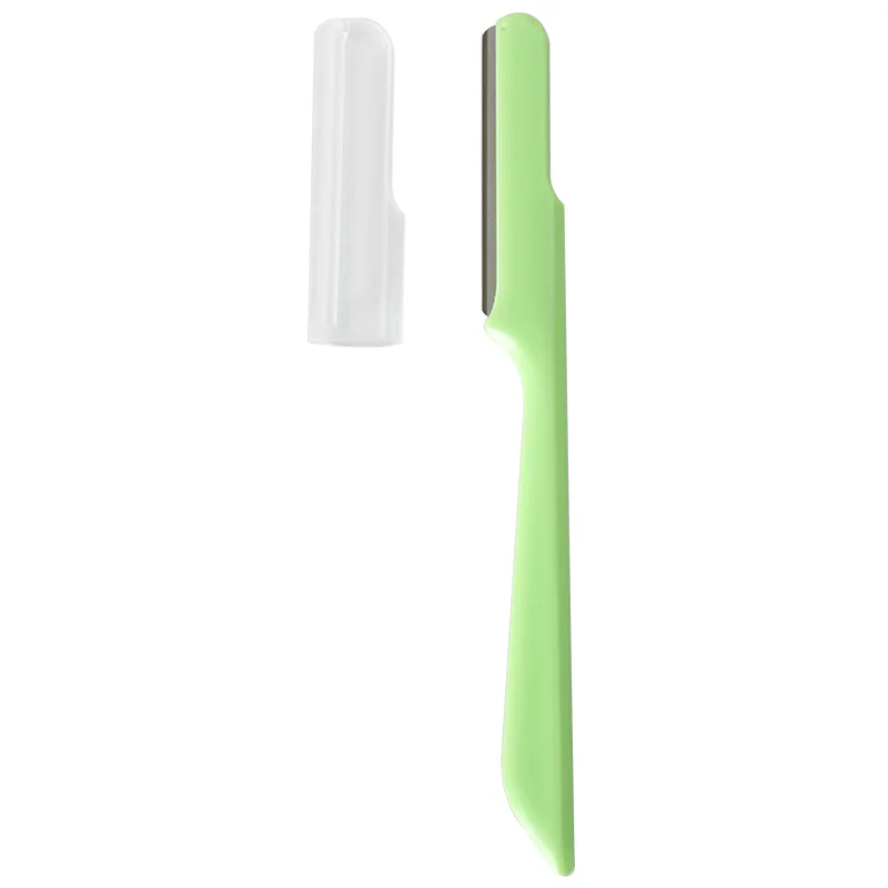 5PCS/Pack Eyebrow Trimmers Women Razors with Cover Safety Japanese Blades Face Hair Removal Scraper Random Color | Красота и здоровье