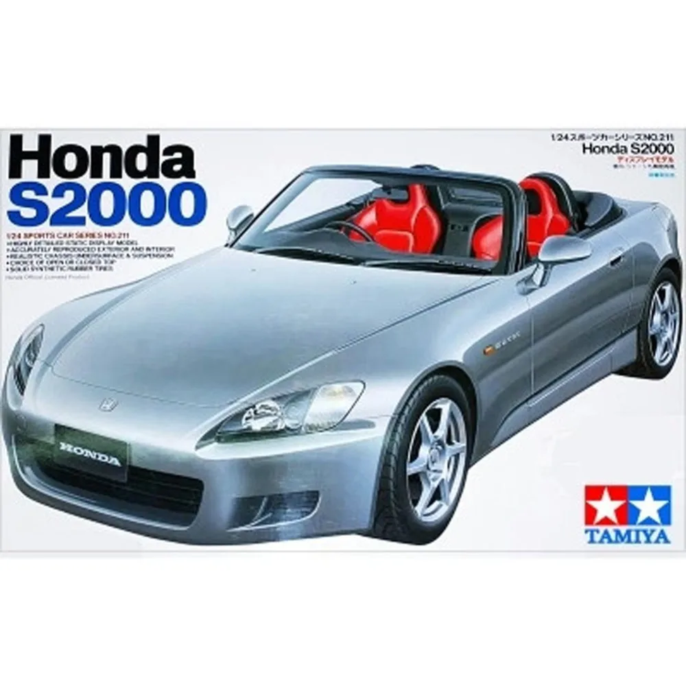 Tamiya масштаб 24211 1/24 S2000 сборка модель автомобиля строительные комплекты oh rc