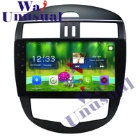 9 inch android 6 0 car video player gps navigation for nissan tiida h 2011 2015 with gps wifi bt 3g 1024600 quad core 16g maps