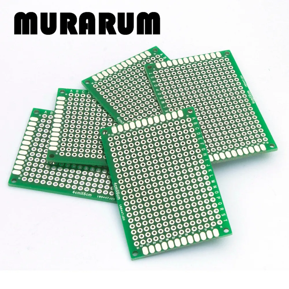 86036 10 шт. Высокого Качества!! Double Side Прототип diy PCB Универсальный Печатные Платы 4 х 6