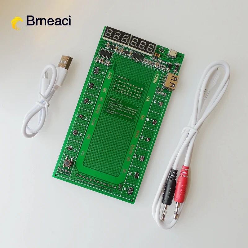 Brneaci Android телефон профессиональная плата активации батареи pcb с USB кабелем для Samsung