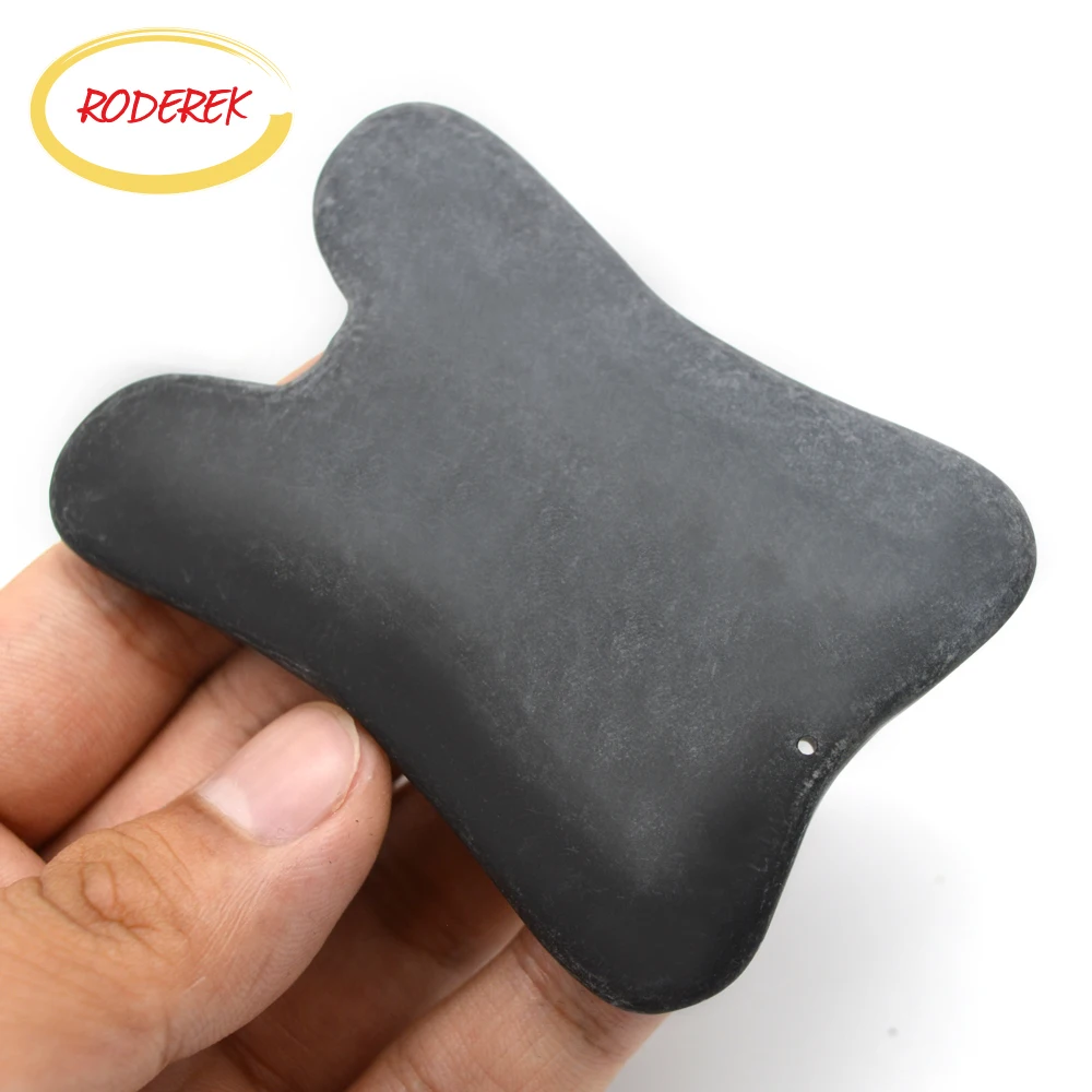 Натуральная Нефритовая доска гуаша Bian Stone инструменты каменный массажер для тела