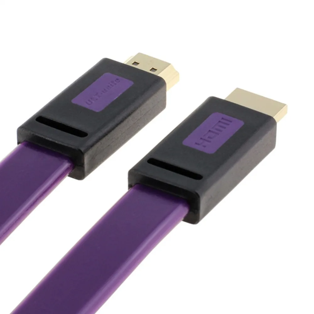 Плоский Высокоскоростной HDMI кабель поддерживает 4K @ 30Hz 3D 2160 p 1080 Ethernet/Аудио Канал